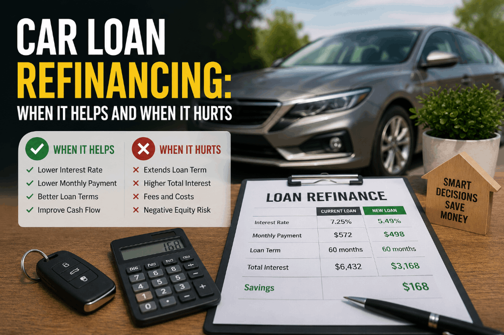 Car Loan Refinancing: When It Helps and When It Hurts