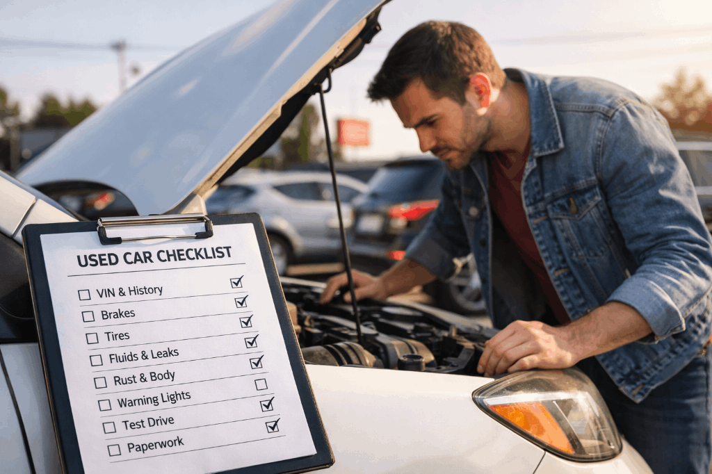 things to check before buying a used car