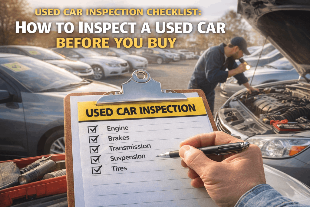 Used Car Inspection Checklist