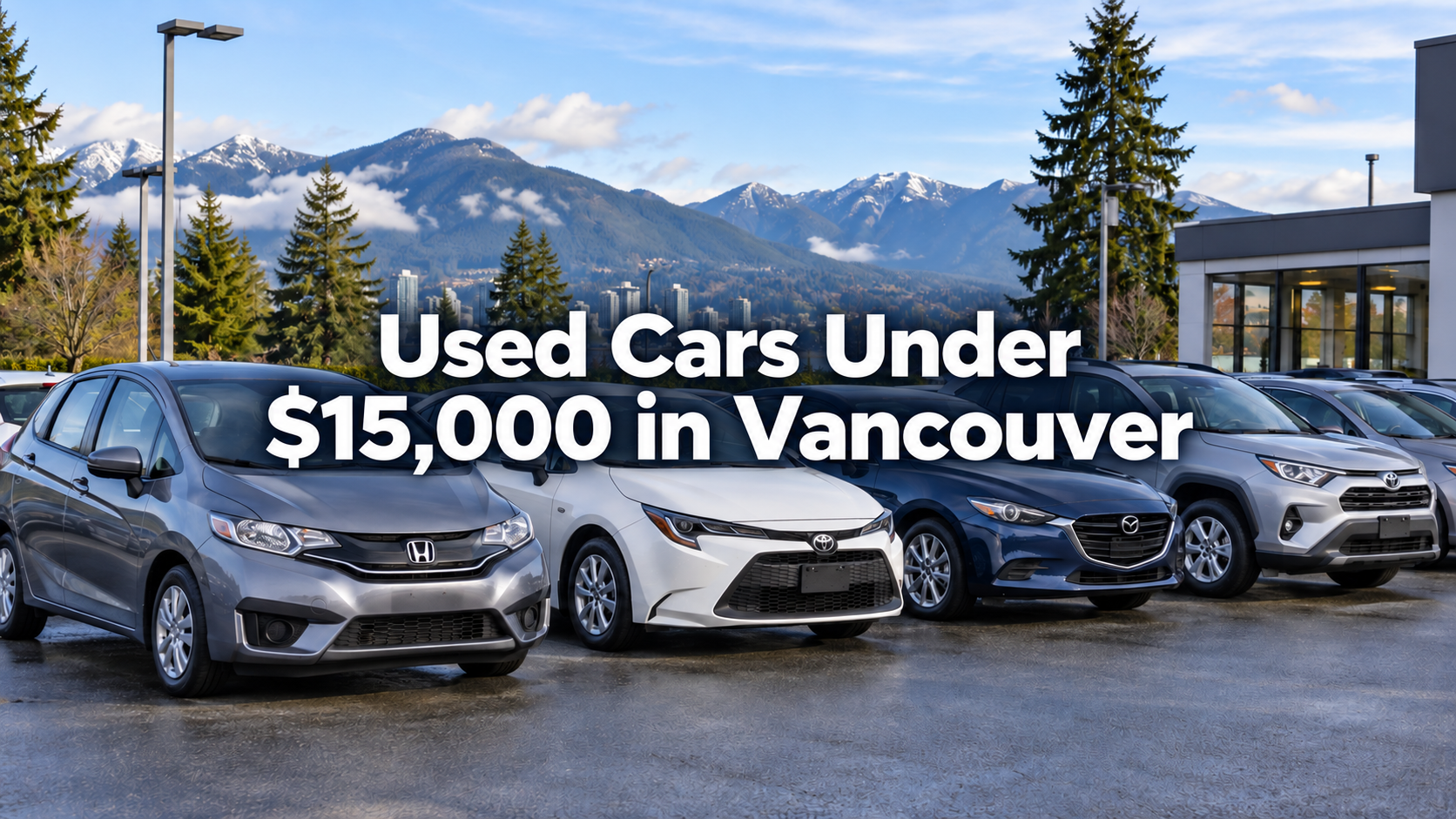 Used cars under $15,000 for sale at Variety Auto Sales in Vancouver BC