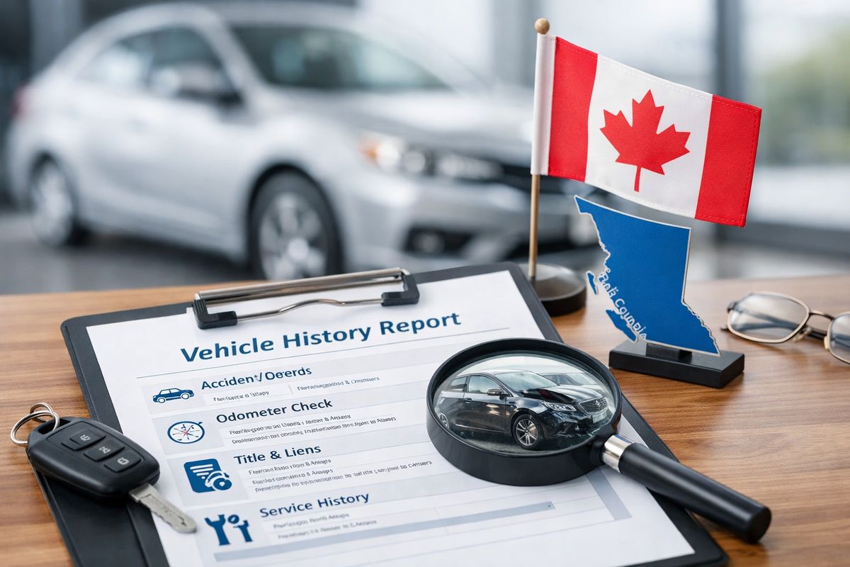Vehicle History Reports in BC: What They Reveal