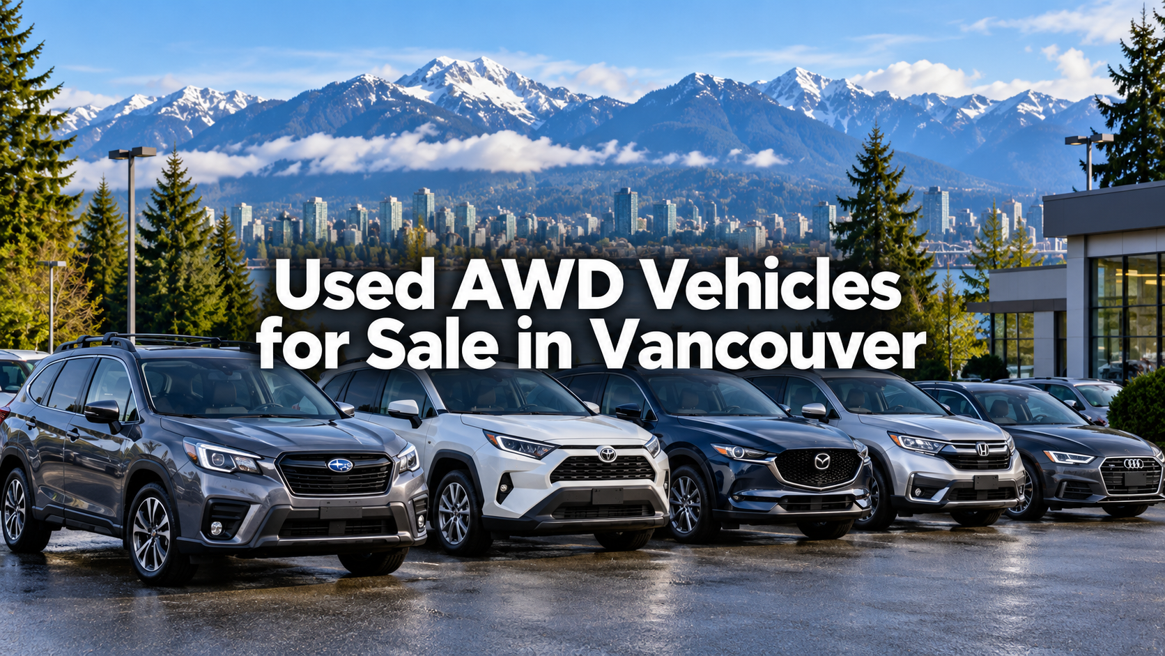 Used AWD vehicles for sale at Variety Auto Sales in Vancouver BC